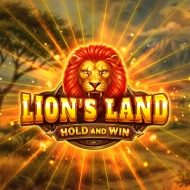 Lion's Land Hold and Win game tile