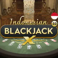 Indonesian BlackjackX 22 game tile